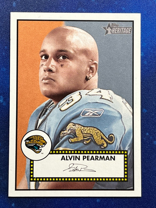 Alvin Pearman 2006 Topps Heritage #393 Jacksonville Jaguars