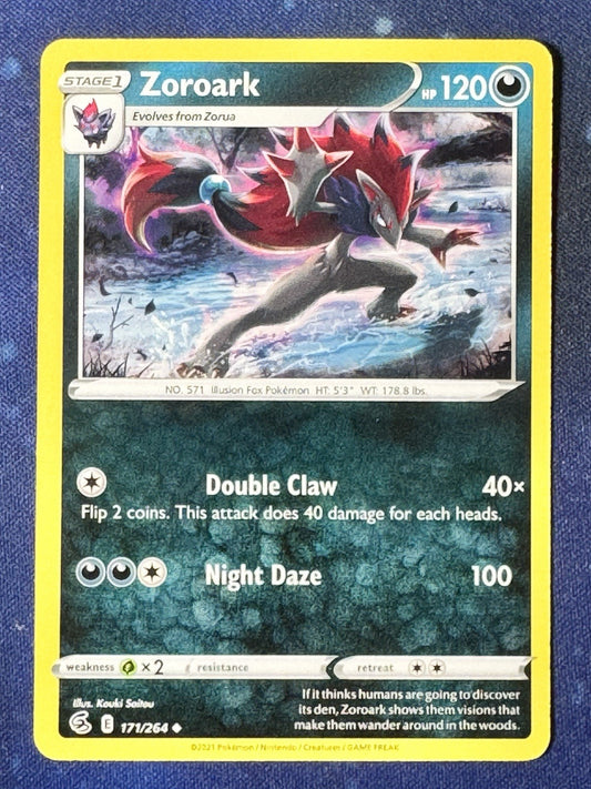 Zoroark - 171/264 - Uncommon - Pokemon Fusion Strike - NM/M