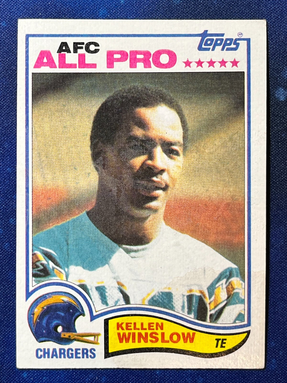 1982 Topps Football AFC All Pro #241 Kellen Winslow San Diego Chargers
