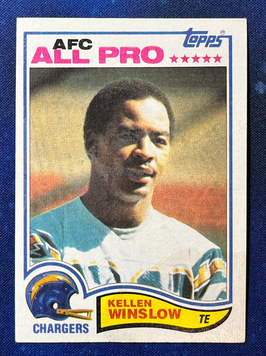 1982 Topps Football AFC All Pro #241 Kellen Winslow San Diego Chargers