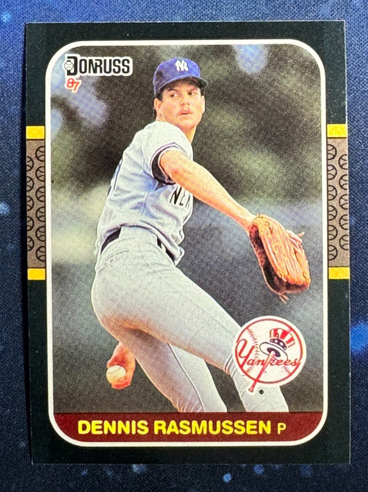 1987 Donruss #175 Dennis Rasmussen New York Mets