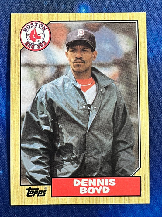 1987 Topps #285 Dennis Boyd Boston Red Sox