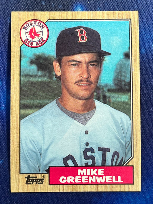 1987 Topps #259 Mike Greenwell Boston Red Sox