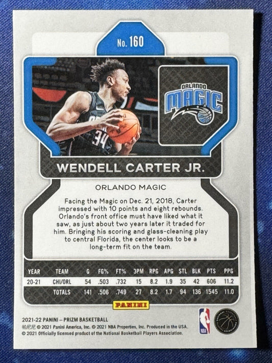 Wendell Carter Jr. 2021-22 Panini Prizm #160 Orlando Magic