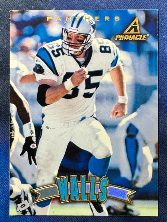 Wesley Walls 1997 Pinnacle Football #88 Carolina Panthers