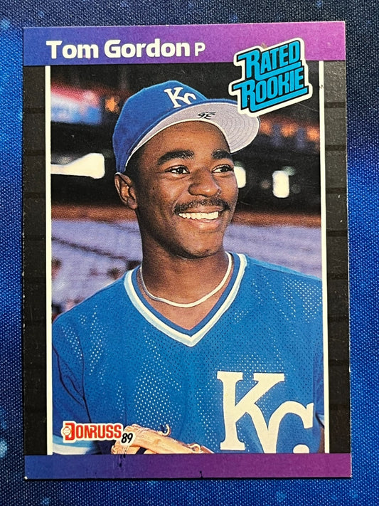 1989 Donruss Rookie #45 Tom Gordon Kansas City Royals