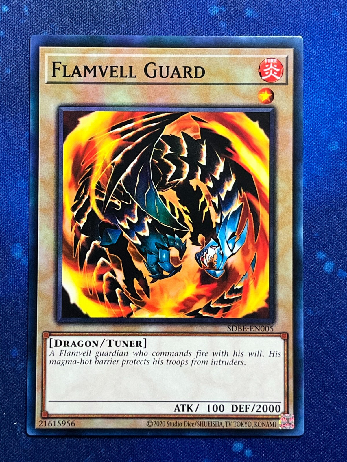 Yu-Gi-Oh! Flamvell Guard SDBE-EN005