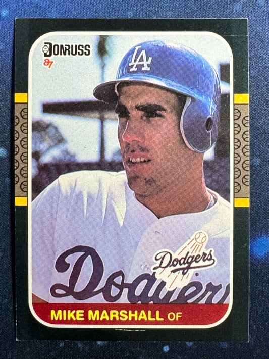 1987 Donruss #176 Mike Marshall Los Angeles Dodgers