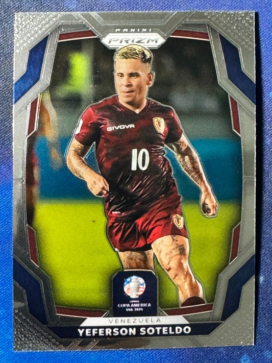 Yeferson Soteldo 2024 Panini Prizm Copa America #114 Venezuela
