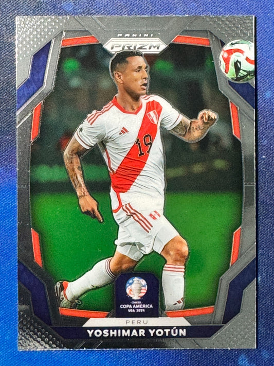 Yoshimar Yotun 2024 Panini Prizm Copa America #87 Peru
