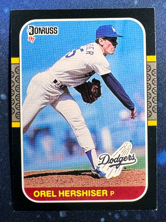 1987 Donruss #106 Orel Hershiser Los Angeles Dodgers