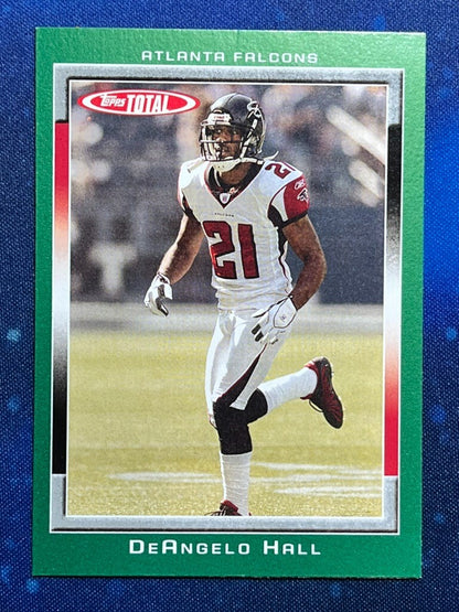 2006 Topps Total Football #7 DeAngelo Hall Atlanta Falcons