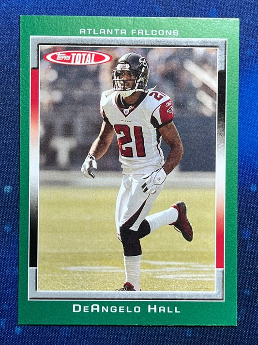 2006 Topps Total Football #7 DeAngelo Hall Atlanta Falcons