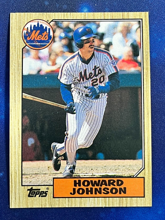 1987 Topps #267 Howard Johnson New York Mets