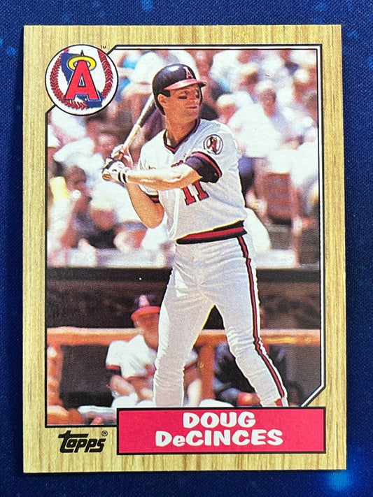 1987 Topps #22 Doug DeCinces California Angels