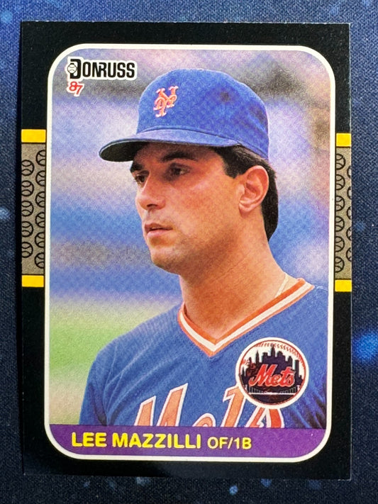 1987 Donruss #562 Lee Mazzilli New York Mets