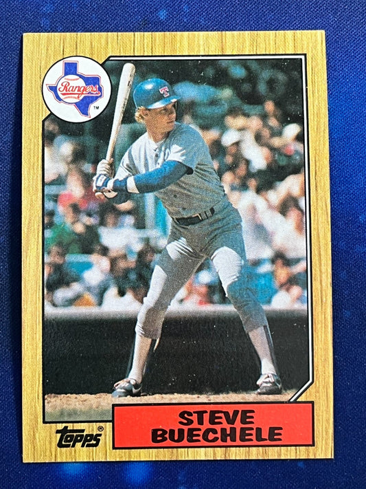 1987 Topps #176 Steve Buechele Texas Rangers