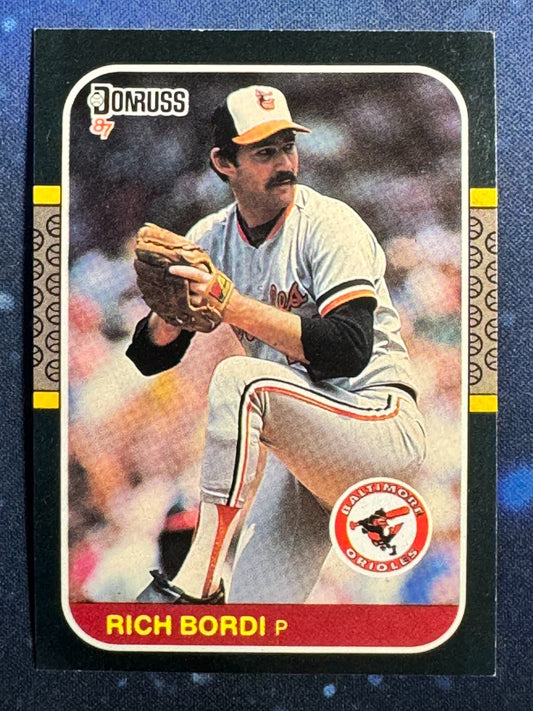 1987 Donruss #213 Rich Bordi Baltimore Orioles