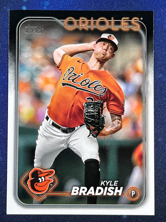 Kyle Bradish 2024 Topps Baseball #56 Baltimore Orioles