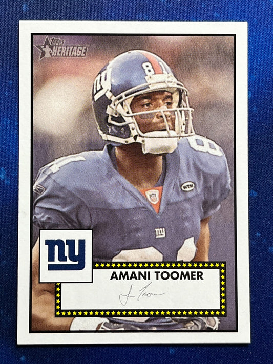 Amani Toomer 2006 Topps Heritage #362 New York Giants