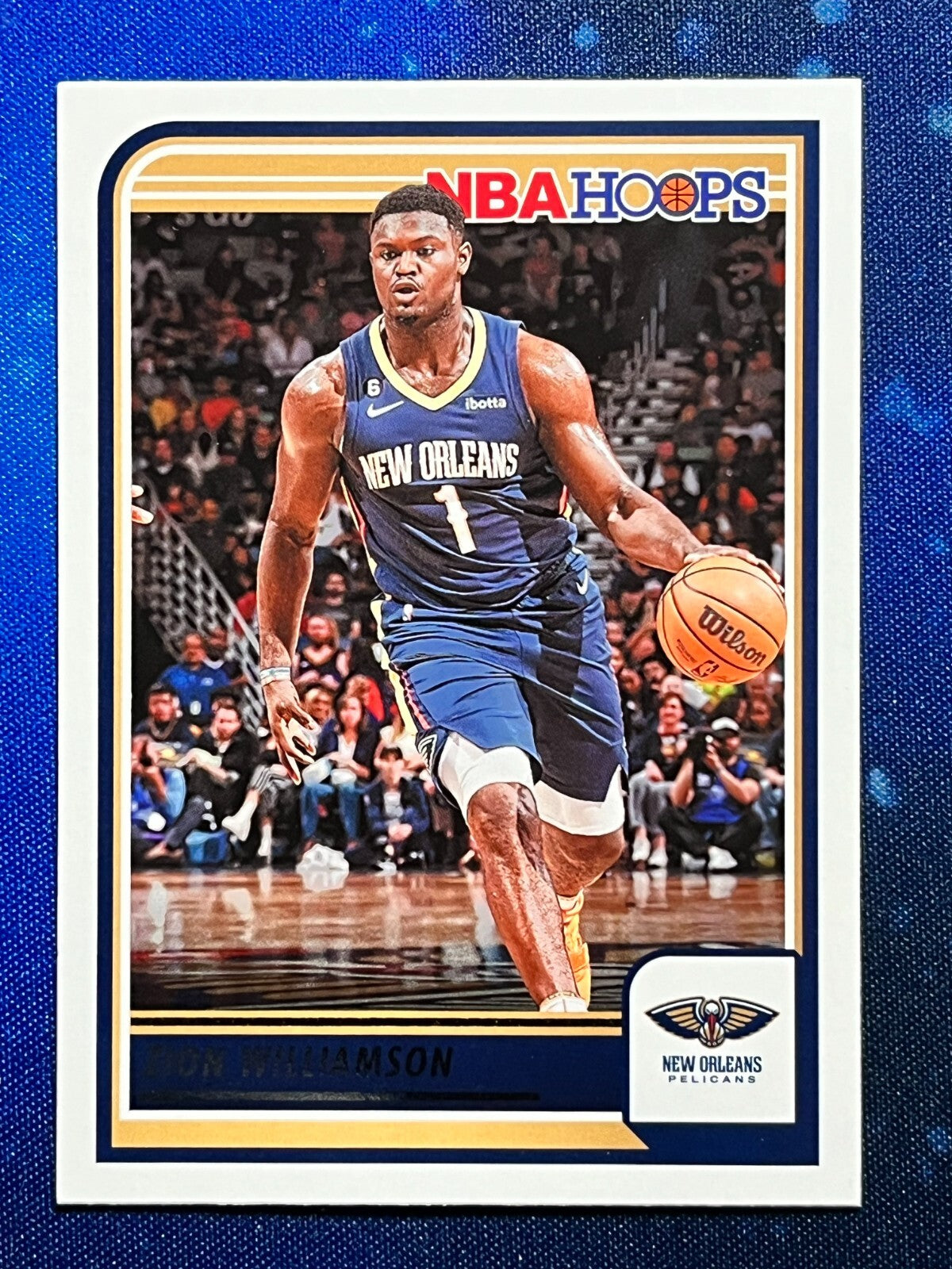 Zion Williamson 2023-24 Hoops #15 New Orleans Pelicans