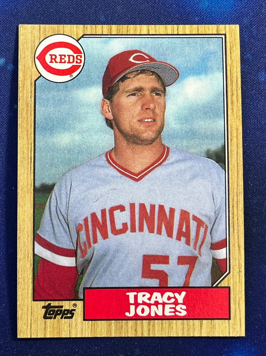 1987 Topps #146 Tracy Jones Cincinnati Reds