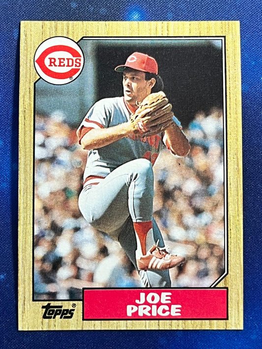 1987 Topps #332 Joe Price Cincinnati Reds