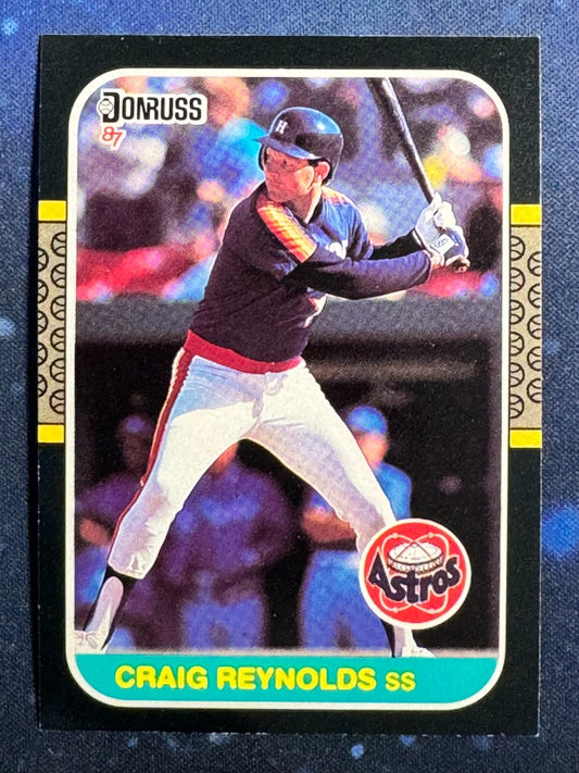1987 Donruss #384 Craig Reynolds Houston Astros