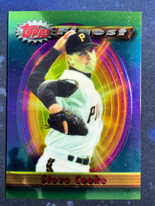 1994 Topps Finest #19 Steve Cooke Pittsburgh Pirates