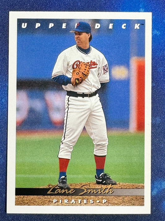 Zane Smith 1993 Upper Deck #349 Pittsburgh Pirates