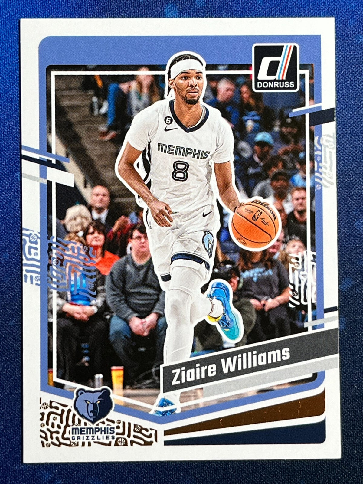 Ziaire Williams 2023-24 Donruss Basketball #55 Memphis Grizzlies