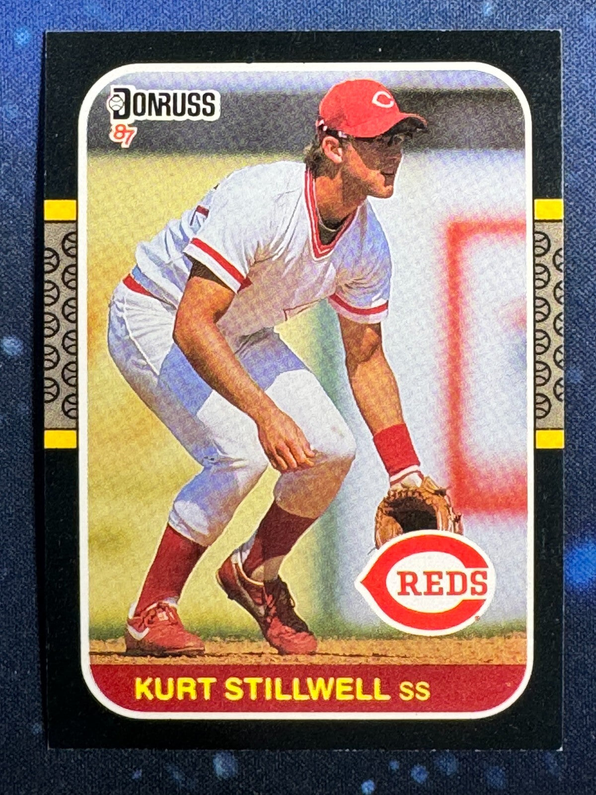1987 Donruss #123 Kurt Stillwell Cincinnati Reds