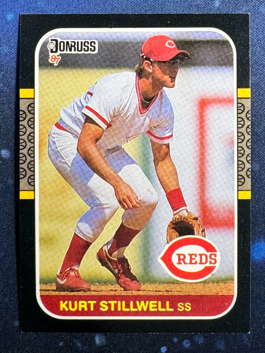 1987 Donruss #123 Kurt Stillwell Cincinnati Reds
