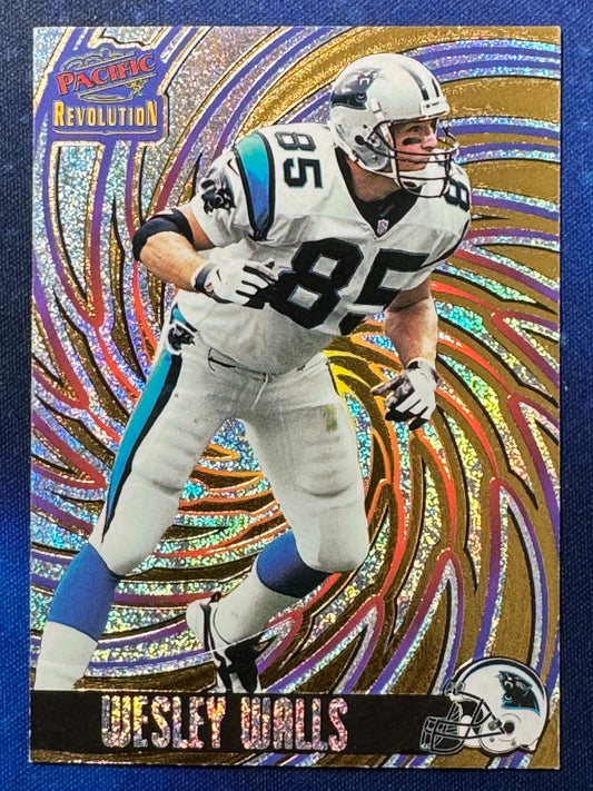 Wesley Walls 1998 Pacific Revolution Football #21 Carolina Panthers