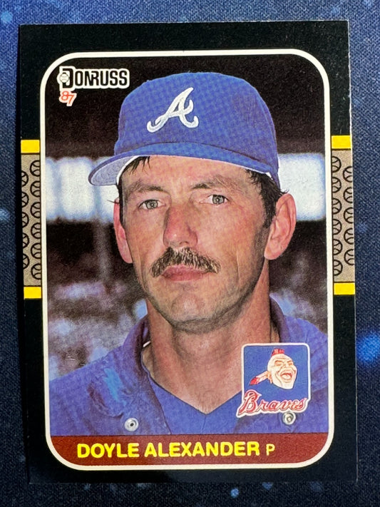 1987 Donruss #657 Doyle Alexander Atlanta Braves