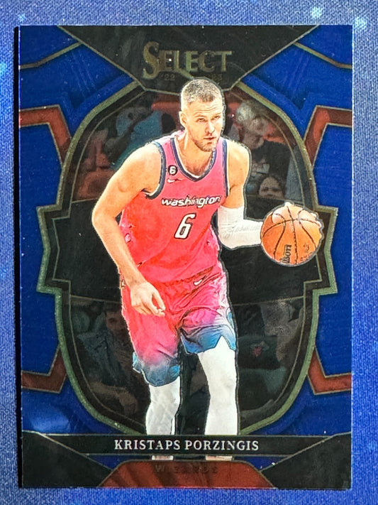 2022-23 Select Basketball #4 Kristaps Porzingis Washington Wizards