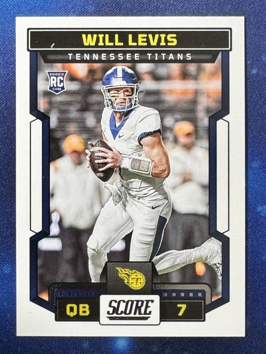 Will Levis 2023 Score Rookie #303 Tennessee Titans
