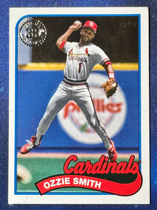 Ozzie Smith 2024 Topps Baseball #89B-81 ‘89 Topps St. Louis Cardinals