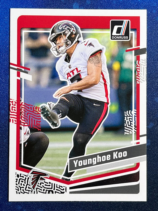 Younghoe Koo 2023 Donruss #15 Atlanta Falcons