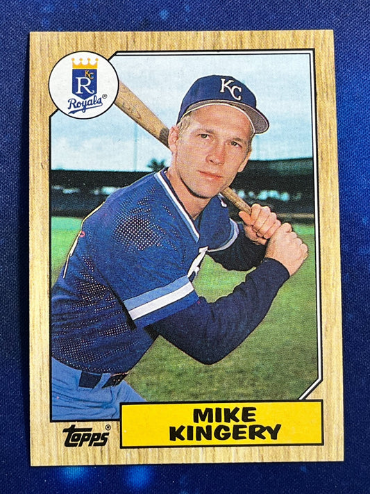 1987 Topps #203 Mike Kingery Kansas City Royals
