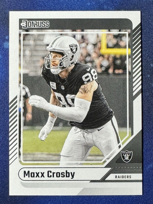 Maxx Crosby 2024 Donruss Football #255 Las Vegas Raiders