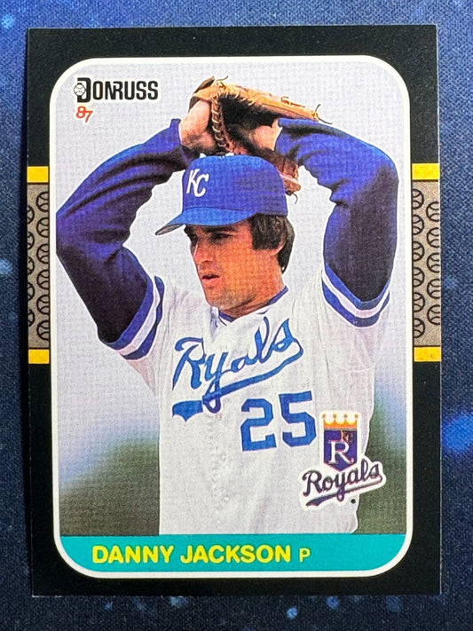 1987 Donruss #157 Danny Jackson Kansas City Royals