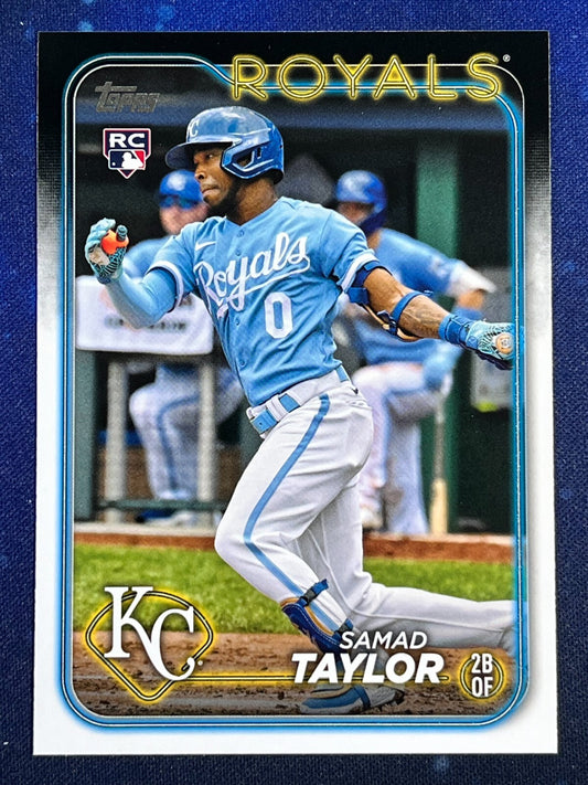 Samad Taylor 2024 Topps Baseball Rookie (RC) #32 Kansas City Royals