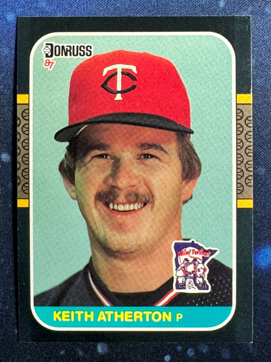 1987 Donruss #272 Keith Atherton Minnesota Twins