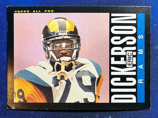 1985 Topps Football #79 Eric Dickerson Los Angeles Rams