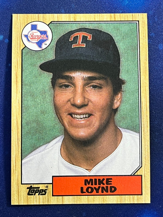 1987 Topps #126 Mike Loynd Texas Rangers