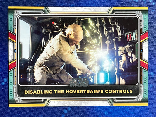2022 Star Wars Book Boba Fett Base #36 Disabling the Hovertrain's Controls