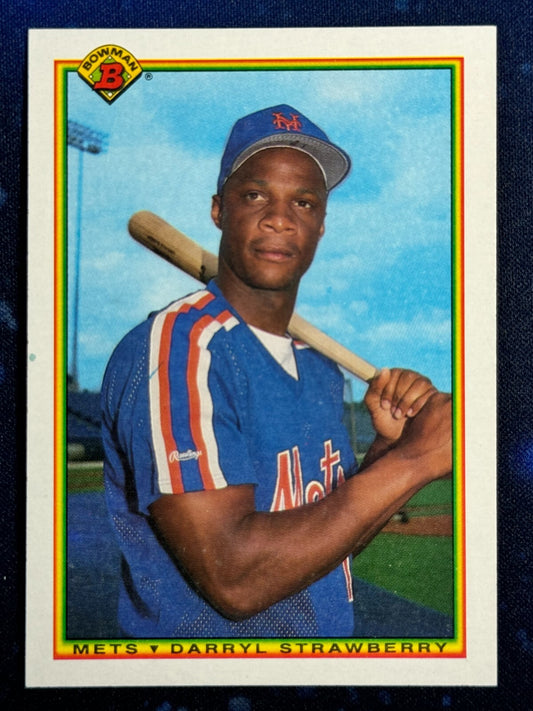 1990 Bowman #141 Darryl Strawberry New York Mets