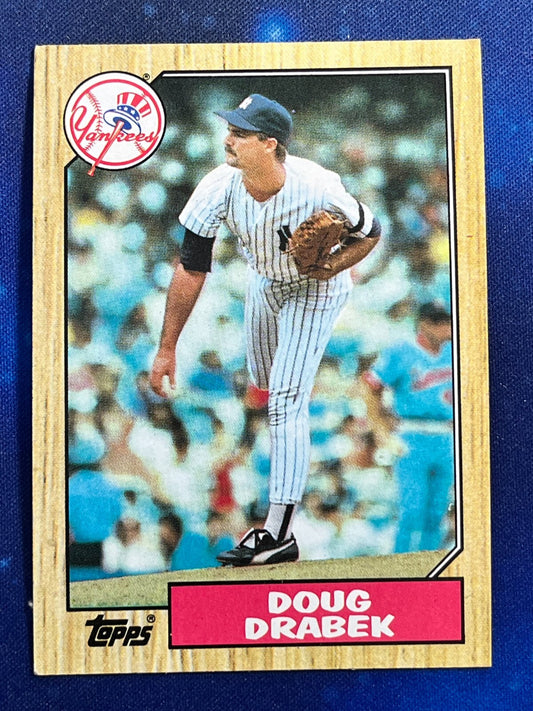 1987 Topps #283 Doug Drabek New York Yankees
