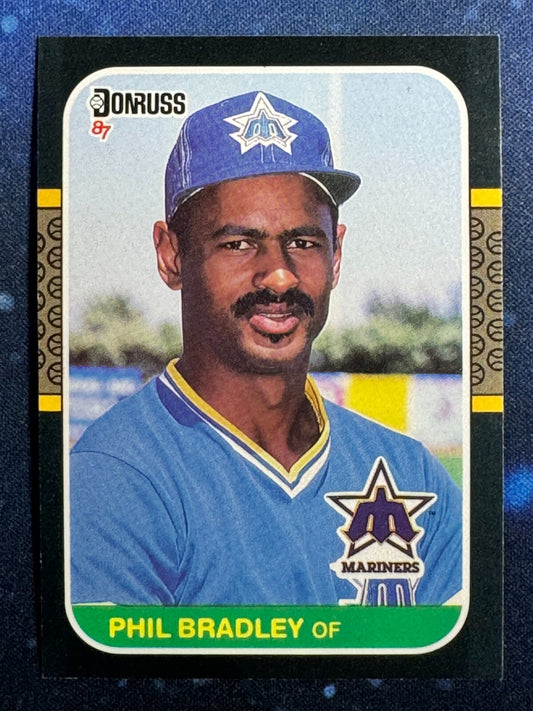 1987 Donruss #270 Phil Bradley Seattle Mariners